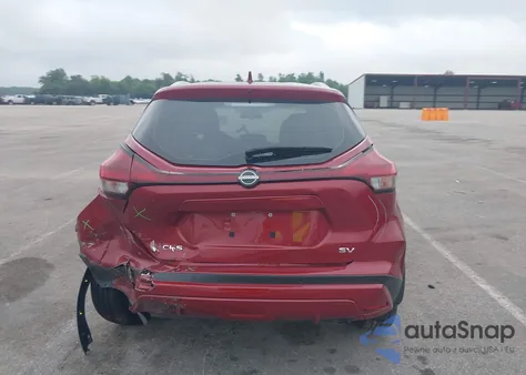 2022 Nissan Kicks Sv Xtronic Cvt z USA, uszkodzony, nr VIN 3N1CP5CV8NL480282